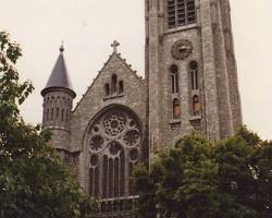 Façade de l'Eglise Paroisse Saint Martin en Ondaine