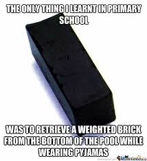 The Only Thing I Learnt In Primary School... by mje500 - Meme Center via Relatably.com