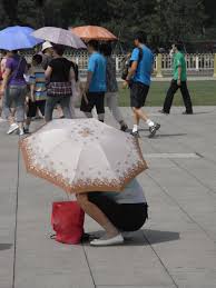 person with Umbrella