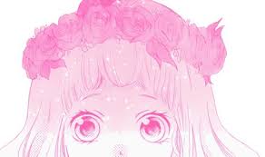 Résultat de recherche d'images pour "manga fille rose"