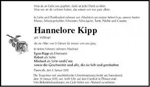 Hannelore Kipp-geb. Wittkopf-d | Nordkurier Anzeigen
