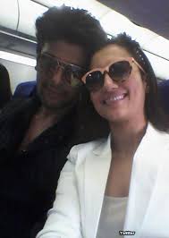 Gauhar Khan and Kushal: A happy couple in Goa. - Gauhar-Khan-and-Kushal-holidaying-in-Goa