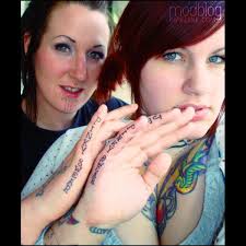 Pinky Swear. Posted on May 12, 2008 by Shannon Larratt. This is Meg and Samantha from Akron Ink (Akron, Ohio). Samantha (left) did their tattoos, ... - pinkyswear