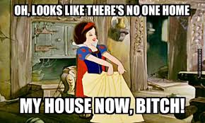 Funny memes - Snow White logic | FunnyMeme.com via Relatably.com