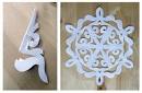 how to make paper snowflakes 3d