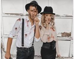 Bonnie and Clyde Halloween costume