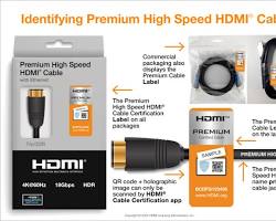 Premium high-speed HDMI cable