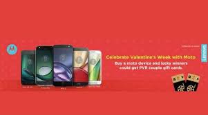 Valentine's Day: Motorola is offer free PVR gift cards to couples ...