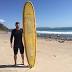 Kellan Lutz catches some waves in Byron Bay as he takes a break...