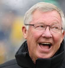 When he&#39;s smiling: Keeping Sir Alex Ferguson happy is an important priority for his players – and some international managers - Ajax-Cape-Town-v-Manchester-United--Pre-season-Friendly