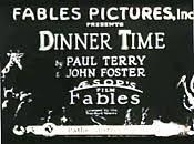 Image result for images of paul terry's cartoon dinner time