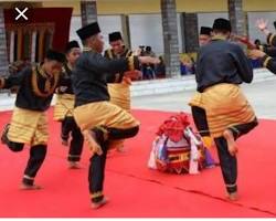Tari Dampeng Singkil pernikahan, buatan AI