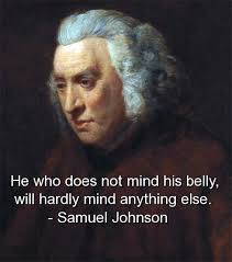 samuel-johnson-quotes-sayings-mind-belly.jpg via Relatably.com