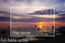Difference between Crop and Full Frame sensors when using same lens.
