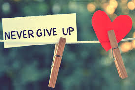 Image result for NEVER GIVE UP