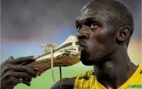 Jamaican runner Hussein Bolt, the biggest celebrity in world athletics, triple world champion, world record holder ... - Husein_Bolt6