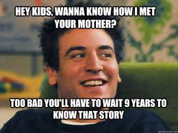 Ted mosby How i met your mother memes | quickmeme via Relatably.com