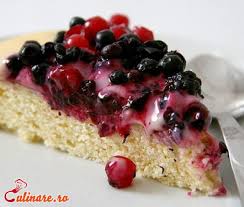 Imagini pentru Tarta cu fructe de padure reteteculinare.ro