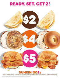 Dunkin' Brings New Go2s Value Menu Choices to Its January Menu ...