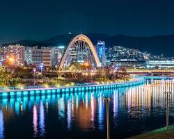 부산 가덕도 여행지 명소 풍경, AI로 생성