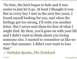 Nicholas Sparks, The Notebook Quote ♥ | Quotes | Pinterest ... via Relatably.com