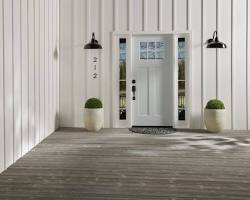 Top 10 Brick House Paint Colors for 2024: Whisper White exterior house paint color