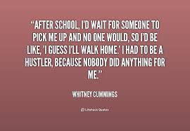 After school, I&#39;d wait for someone to pick me up and no one would ... via Relatably.com