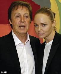 Close: Stella with father Paul, whose nickname for Linda she has chosen as the name of her new perfume Lily (Linda I Love You) - article-2084283-02DFE58C00000578-718_306x367