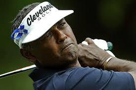 Vijay Singh, of Fiji, tees off at he RBC Heritage golf tournament in Hilton Head Island, S.C. in April. Singh no longer faces any sanction for using deer ... - 5-1-13-Vijay-Singh_full_600