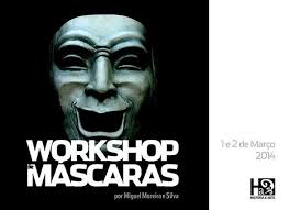 Esta entrada foi publicada em Eventos e anexada em Workshop de Máscaras por Miguel Moreira e Silva - Galeria História e Arte - Bragança. - Workshop-de-Mascaras_Galeria-Historia-e-Arte_Braganca