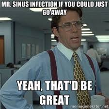 Sinus Infections: What They&#39;re Really Like, Via Memes via Relatably.com