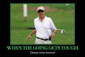 Image result for funny pictures obama golfing