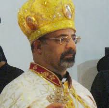 Egyptian church leader Bishop Ibrahim Isaac Sidrak, the head of the Catholic Church in Egypt and Patriarch of Alexandria. Photo: Wikipedia. - Ibrahim_Isaac_Sidrak-e1377032464648