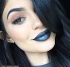 Image result for women wearing blue lipstick