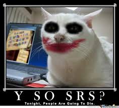 Joker&#39;s Cat! Be Afraid Batman. Be Very Afraid. by skillrexamonster ... via Relatably.com
