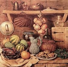 Still life with Christmas Food - Mary Ellen Best als Kunstdruck ... - still_life_with_christmas_food