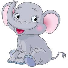 Image result for free clipart baby elephant