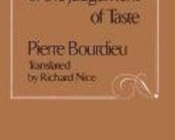 Image of Distinction: A Social Critique of the Judgment of Taste (1979) book