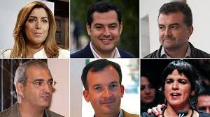 Resultado de imagen de Candidatos Elecciones Andaluzas 2015