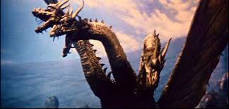 Image result for Ghidorah the three headed monster