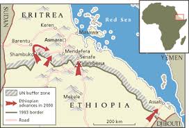 Bildergebnis für Ethio-eritrea disputed border