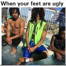 Ugly Feet Jokes | Kappit via Relatably.com