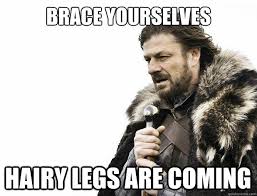 brace yourselves hairy legs are coming - Misc - quickmeme via Relatably.com