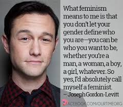 Joseph Gordon-Levitt is a feminist. The radical idea that women ... via Relatably.com
