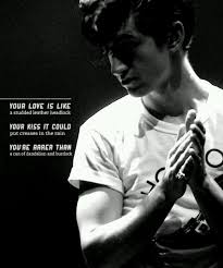 Your kiss it could put creases in the rain | Arctic Monkeys ... via Relatably.com