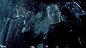Image result for watson saves sherlock from moriarty in abominable bride