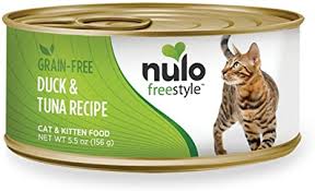 Amazon.com : Nulo FreeStyle Grain-Free Duck & Tuna Recipe Cat ...