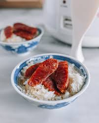 Chinese Sausage Rice Cooker Rice (Lap Cheong Fan) - The Woks ...