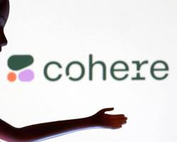 Cohere generative AI startup logo