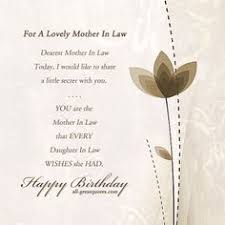 Birthday Greetings To A Wonderful Mother In Law - You&#39;re the other ... via Relatably.com